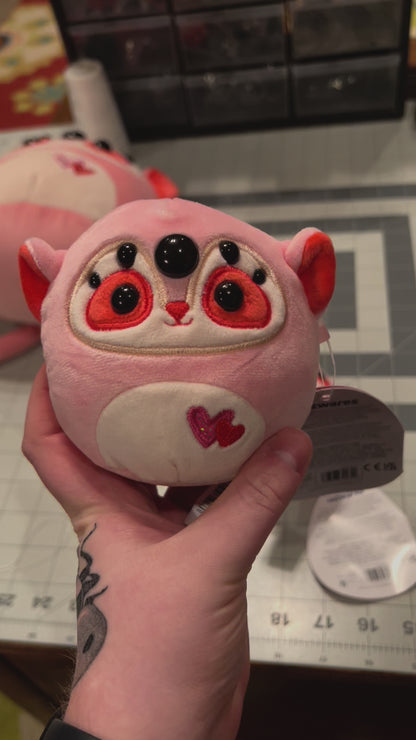 Valentines small monkey squishmallow