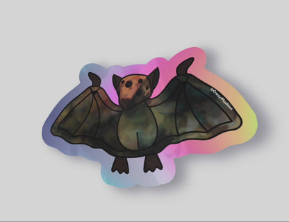 Sticker pre-order bat with extra eyes